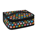 Colorful Emoji Faces Pattern Print Small Lunch Bag