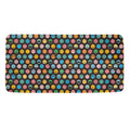 Colorful Emoji Faces Pattern Print Towel