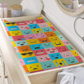 Colorful Emoji Pattern Print Changing Pad Cover
