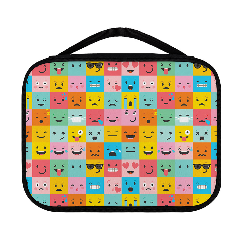 Colorful Emoji Pattern Print Classic Bible Case