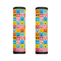 Colorful Emoji Pattern Print Handle Covers