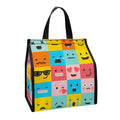 Colorful Emoji Pattern Print Insulated Lunch Tote