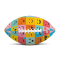Colorful Emoji Pattern Print Rugby Ball