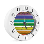 Colorful Ethnic Pattern Print Alarm Clock