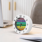 Colorful Ethnic Pattern Print Alarm Clock