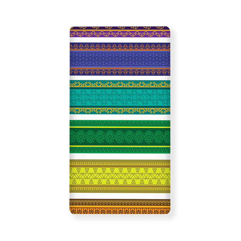 Colorful Ethnic Pattern Print Baby Crib Sheet