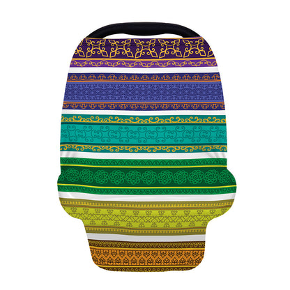 Colorful Ethnic Pattern Print Baby Seat Cover