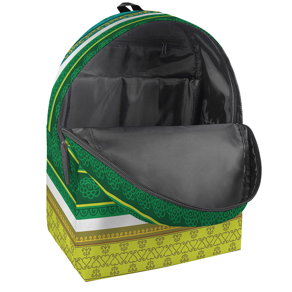 Colorful Ethnic Pattern Print Backpack