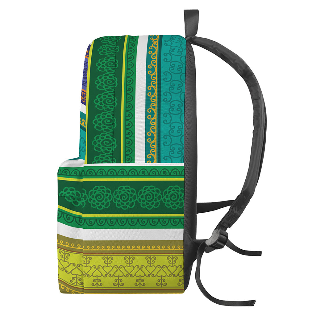 Colorful Ethnic Pattern Print Backpack