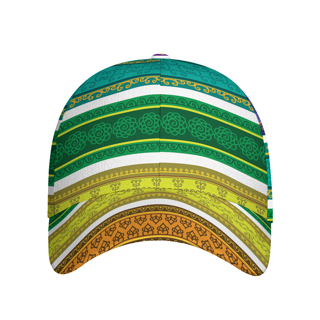 Colorful Ethnic Pattern Print Baseball Cap