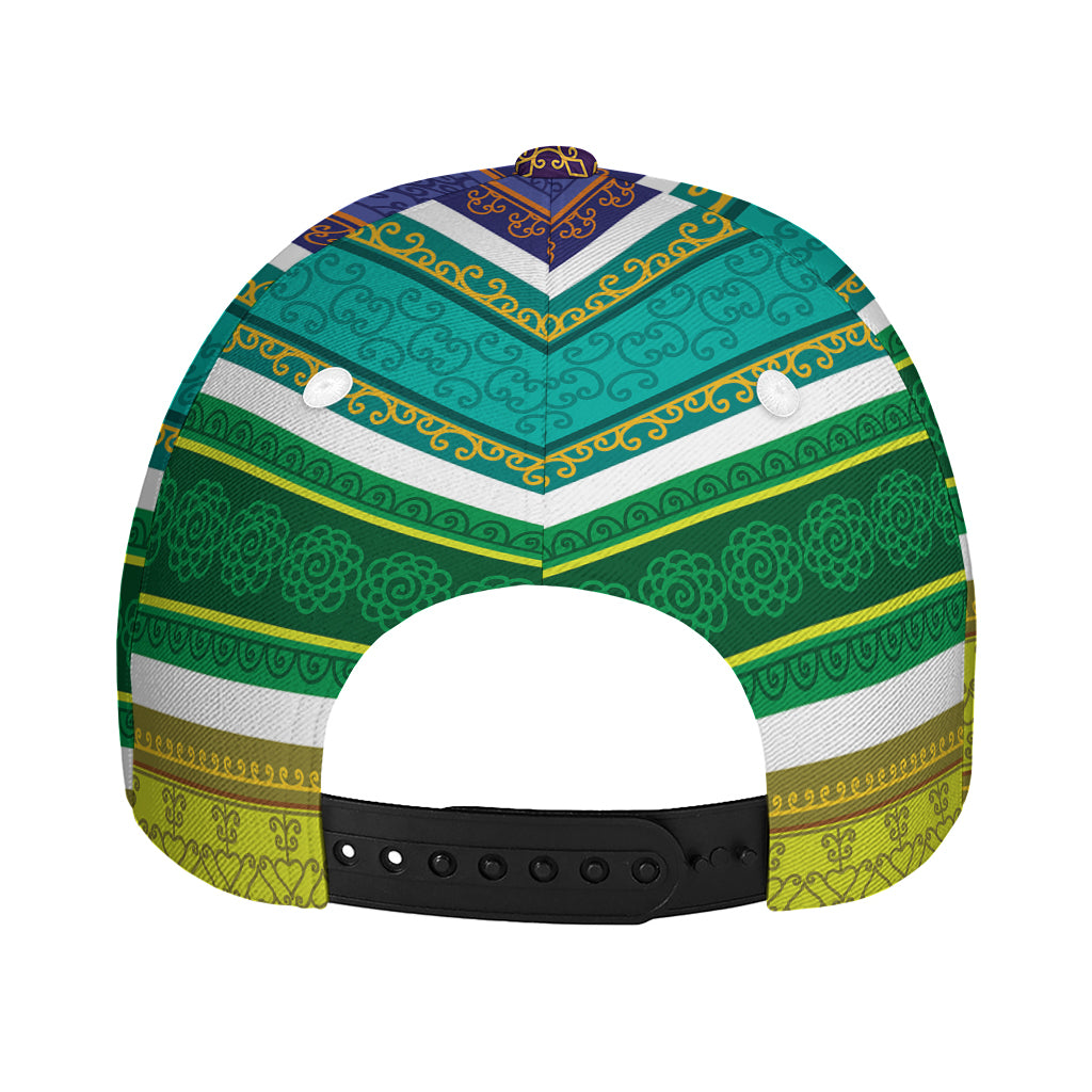 Colorful Ethnic Pattern Print Baseball Cap