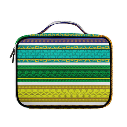 Colorful Ethnic Pattern Print Briefcase Bible Bag