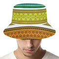 Colorful Ethnic Pattern Print Bucket Hat