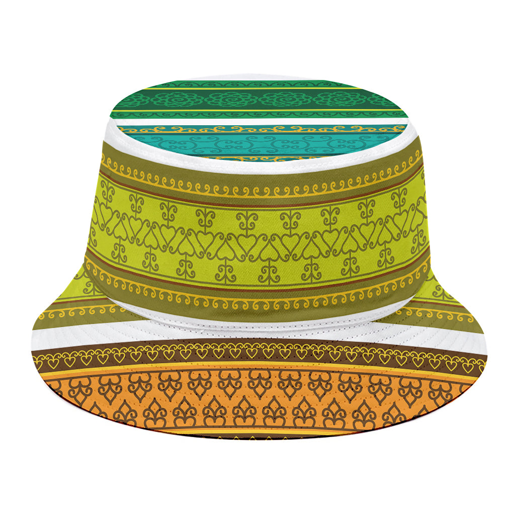 Colorful Ethnic Pattern Print Bucket Hat