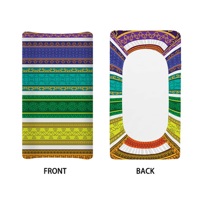 Colorful Ethnic Pattern Print Changing Pad Cover