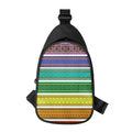 Colorful Ethnic Pattern Print Sling Bag