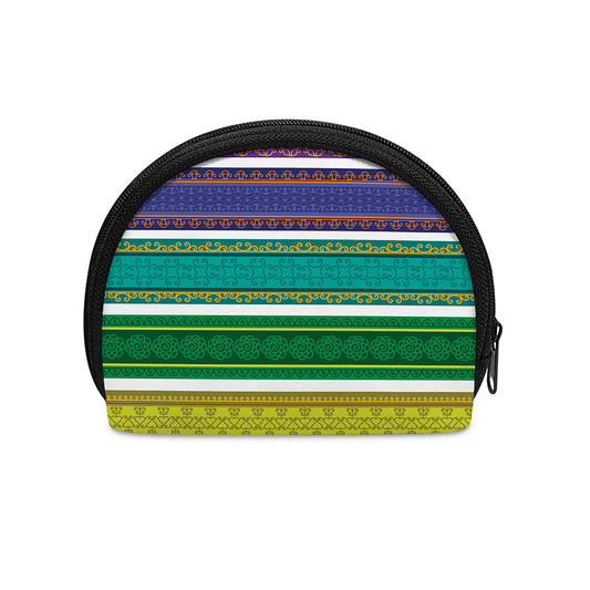 Colorful Ethnic Pattern Print Coin Purse