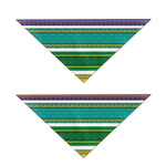 Colorful Ethnic Pattern Print Dog Bandana