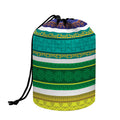 Colorful Ethnic Pattern Print Drawstring Makeup Bag