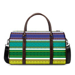 Colorful Ethnic Pattern Print Duffle Bag