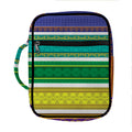 Colorful Ethnic Pattern Print Front Pocket Bible Bag