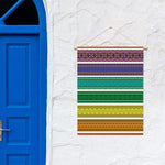 Colorful Ethnic Pattern Print Garden Flag