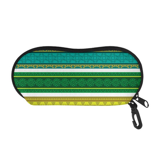 Colorful Ethnic Pattern Print Glasses Case