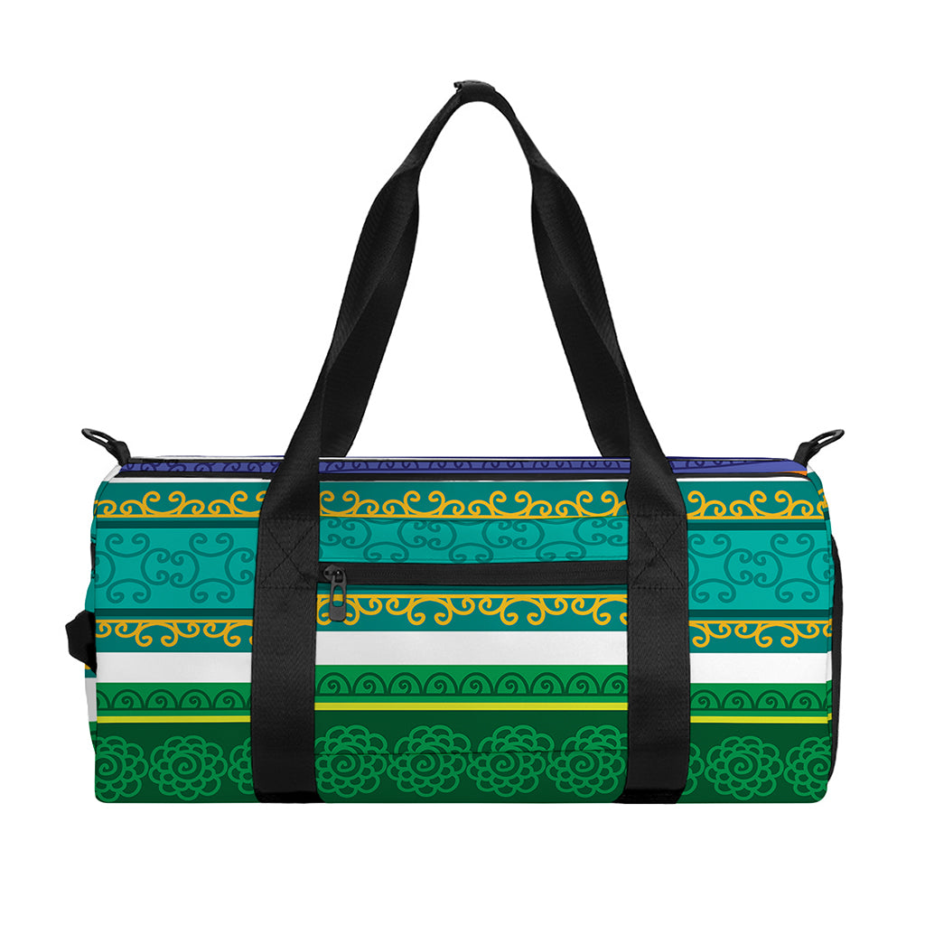 Colorful Ethnic Pattern Print Gym Bag