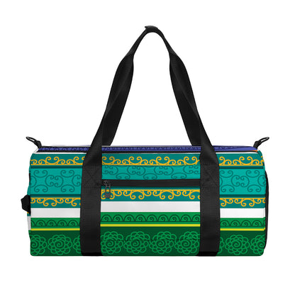 Colorful Ethnic Pattern Print Gym Bag
