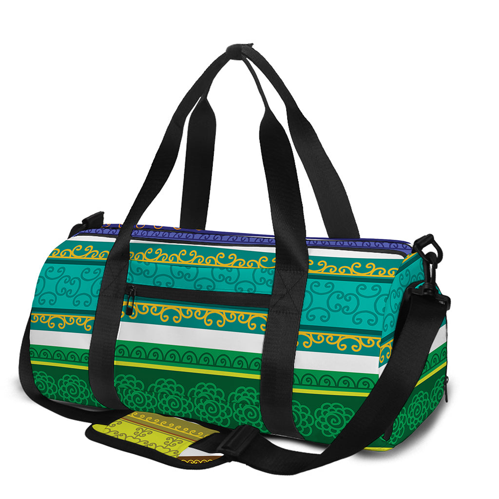 Colorful Ethnic Pattern Print Gym Bag