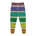 Colorful Ethnic Pattern Print Jogger Pants