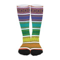 Colorful Ethnic Pattern Print Long Socks