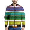 Colorful Ethnic Pattern Print Men's Bomber Jacket