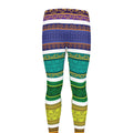 Colorful Ethnic Pattern Print Men's Leggings