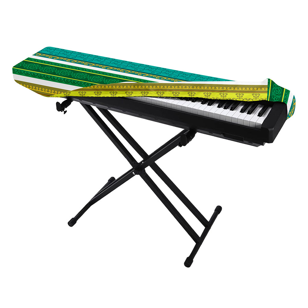 Colorful Ethnic Pattern Print Piano Keyboard Cover