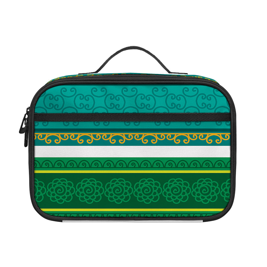 Colorful Ethnic Pattern Print Portable Lunch Bag