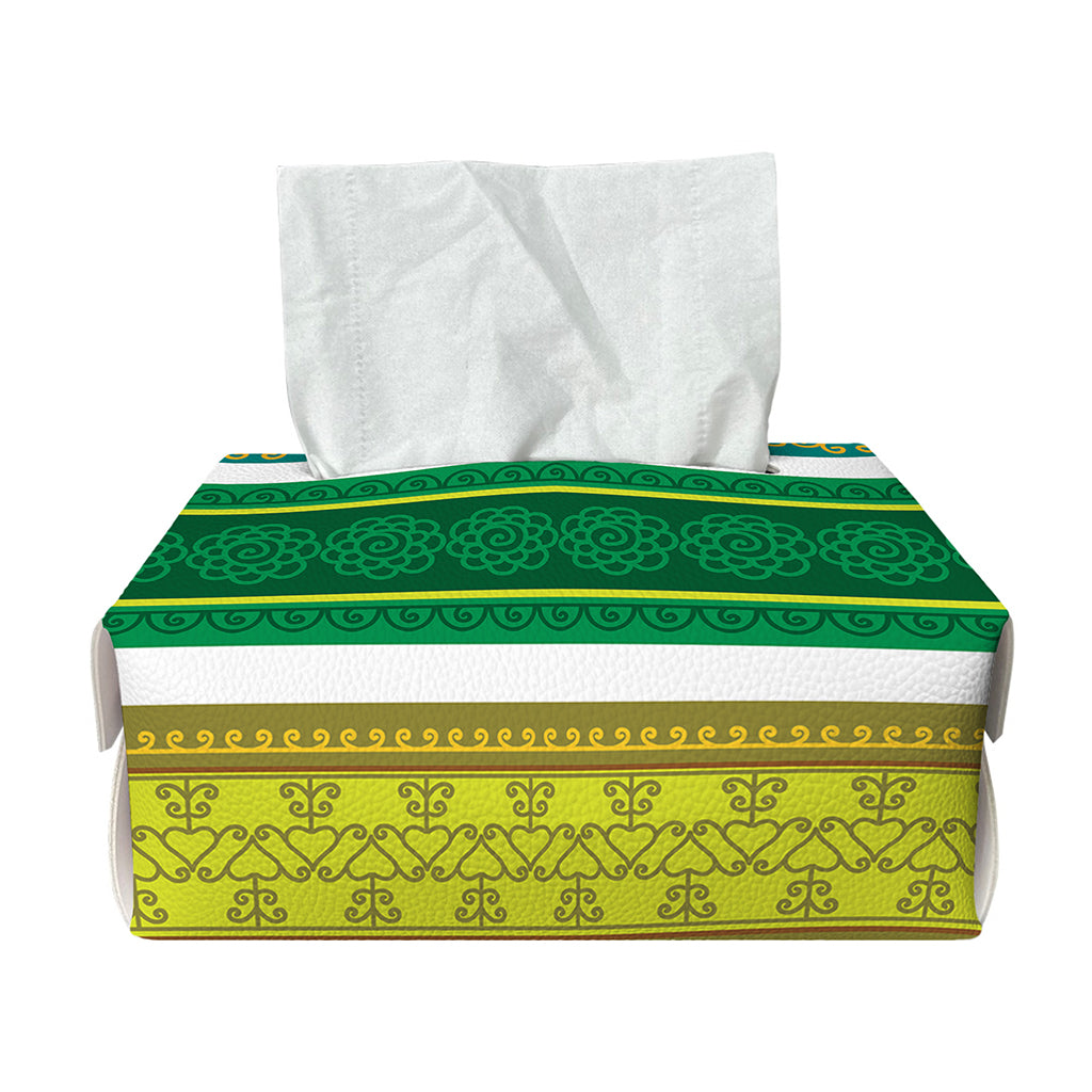 Colorful Ethnic Pattern Print Rectangle Tissue Box Cover