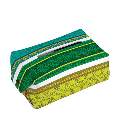 Colorful Ethnic Pattern Print Rectangle Tissue Box Cover