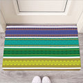 Colorful Ethnic Pattern Print Rubber Doormat