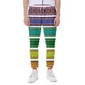 Colorful Ethnic Pattern Print Joggers