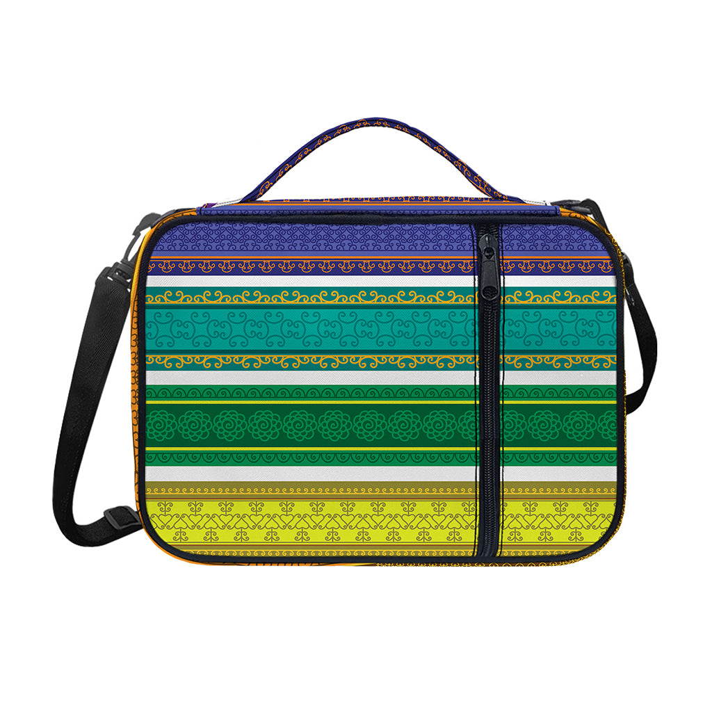 Colorful Ethnic Pattern Print Shoulder Strap Bible Bag