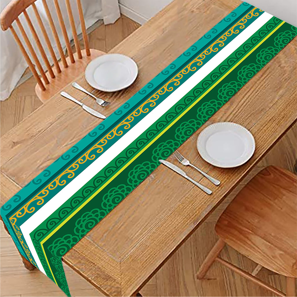 Colorful Ethnic Pattern Print Table Runner