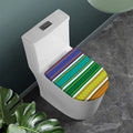 Colorful Ethnic Pattern Print Toilet Lid Cover
