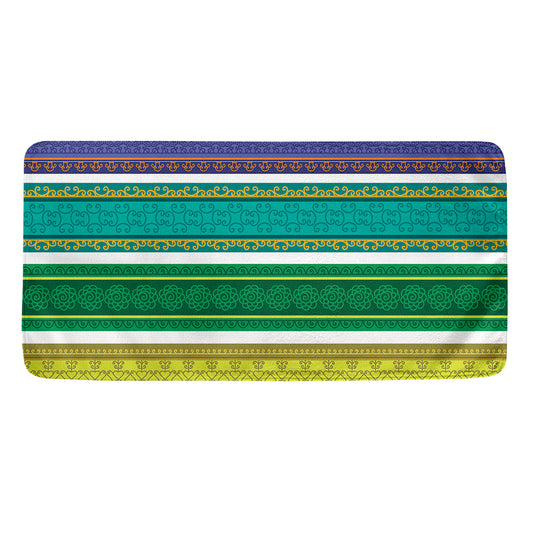 Colorful Ethnic Pattern Print Towel