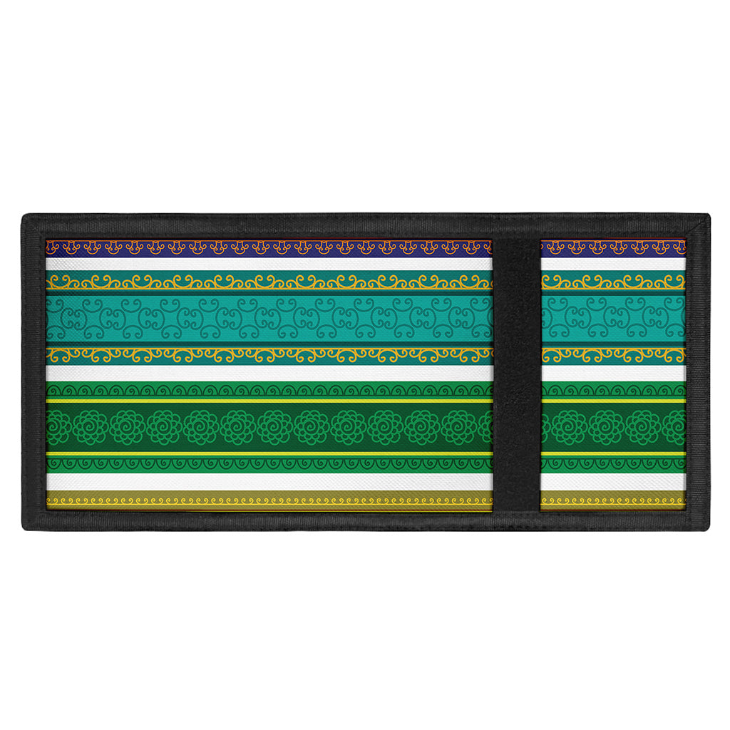 Colorful Ethnic Pattern Print Trifold Wallet