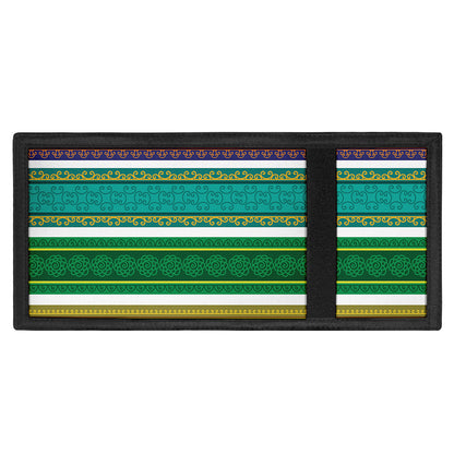 Colorful Ethnic Pattern Print Trifold Wallet