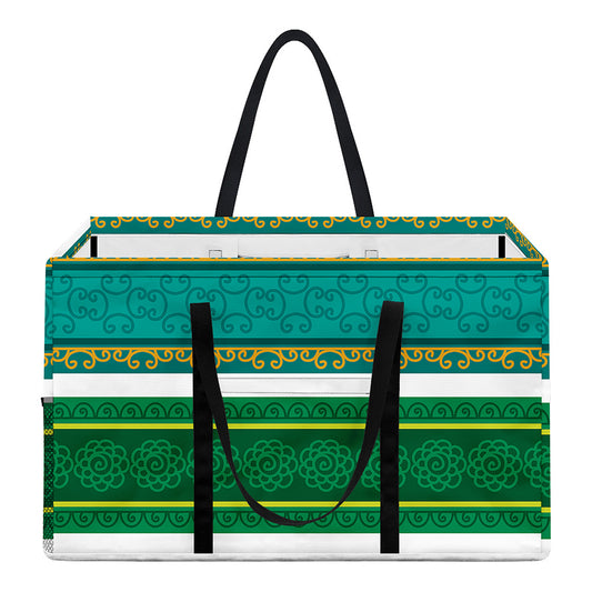 Colorful Ethnic Pattern Print Utility Tote Bag