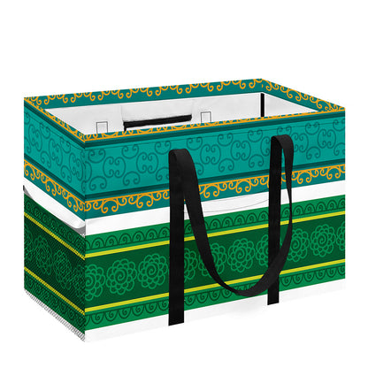 Colorful Ethnic Pattern Print Utility Tote Bag