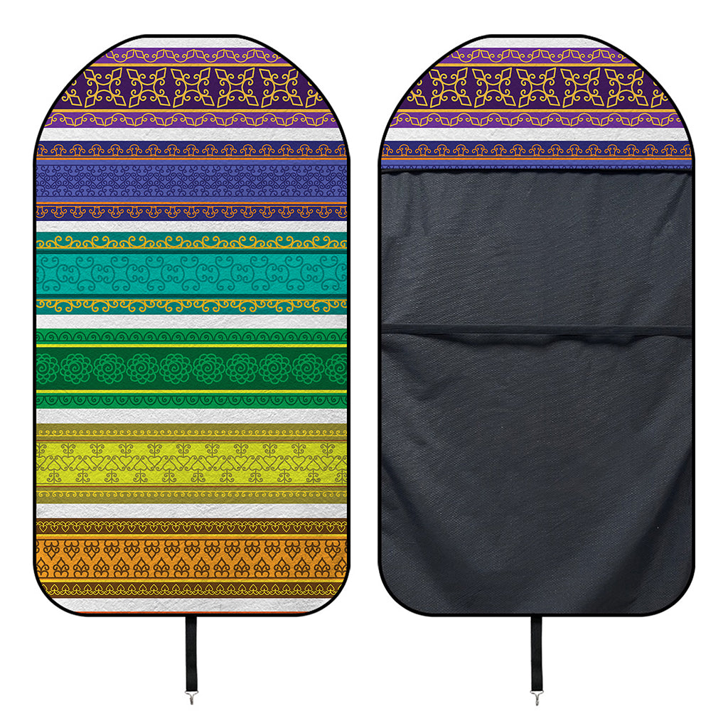 Colorful Ethnic Pattern Print Waterproof Car Seat Cover