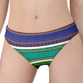 Colorful Ethnic Pattern Print Women's Panties